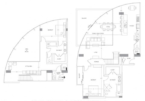 Floorplan at Glass House by Windsor